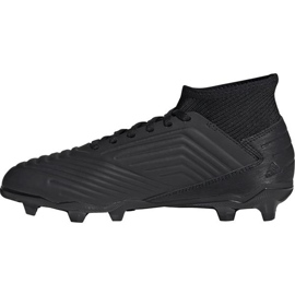 Botas de fútbol adidas Predator 19.3 Fg Jr G25794 negro negro