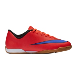 Zapatillas de fútbol Nike Mercurial Vortex Ii Ic Jr 651643-650 rojo rojo
