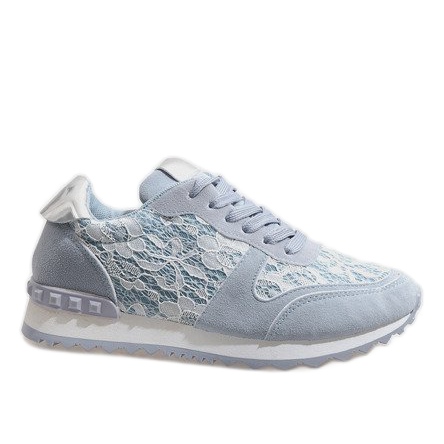 Deportivas azules con puntilla G-100 Deportivas azules con puntilla G-100