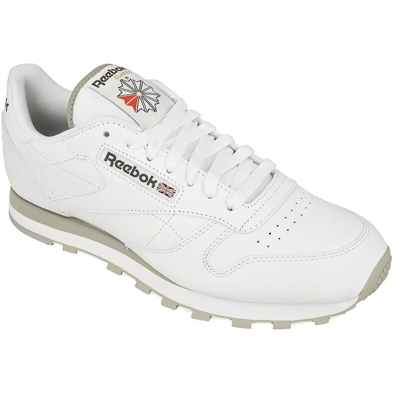Zapatillas Reebok Classic Leather M 2214 blanco gris