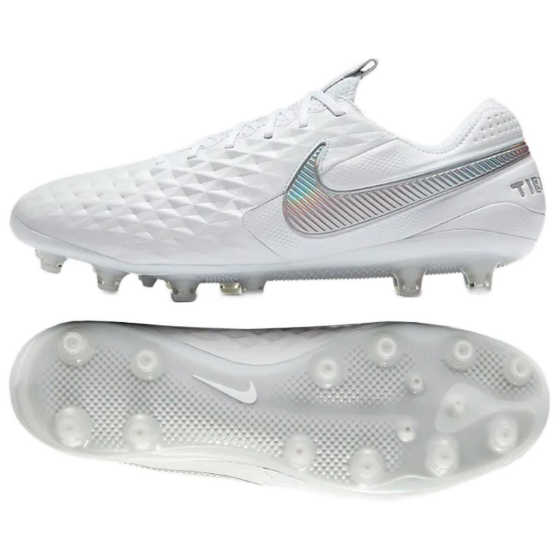 Calzado de fútbol Nike Tiempo Legend 8 Elite AG-Pro M BQ2696-100 blanco blanco