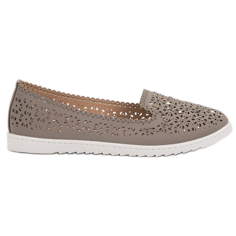 Top Shoes Señores con cristales gris Top Shoes Señores con cristales gris