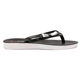 Seastar Chanclas con lazo negro