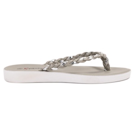 Seastar Chanclas trenzadas grises