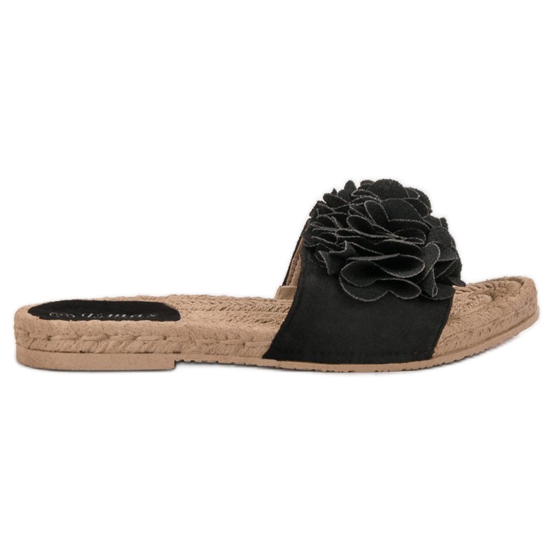 SHELOVET Alpargatas negras negro