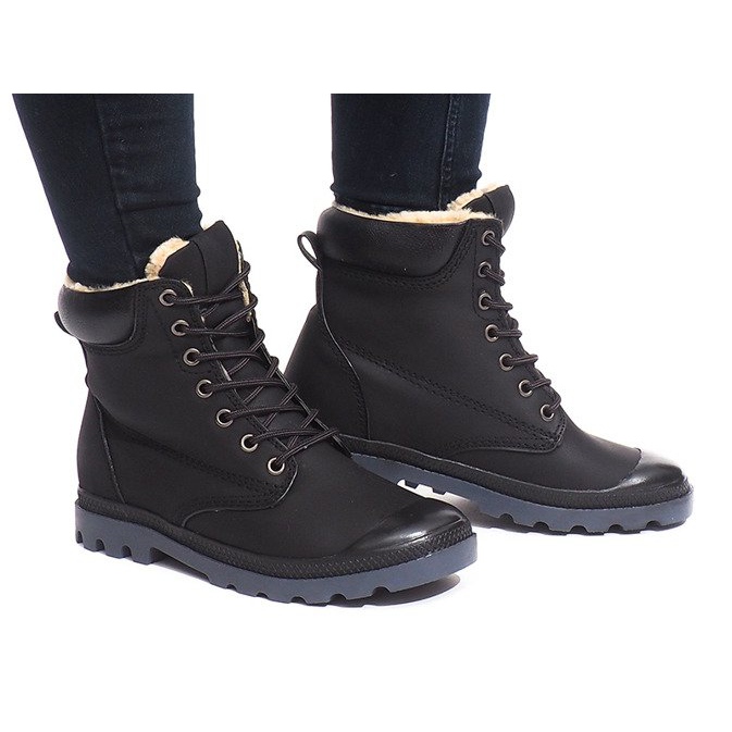 Botas de abrigo X5903 Black negro