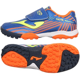Botas de fútbol Joma Tactil 904 Tf Jr TACW.904.TF multicolor azul