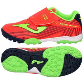 Botas de fútbol Joma Tactil 907 Tf Jr TACW.907.TF multicolor rojo