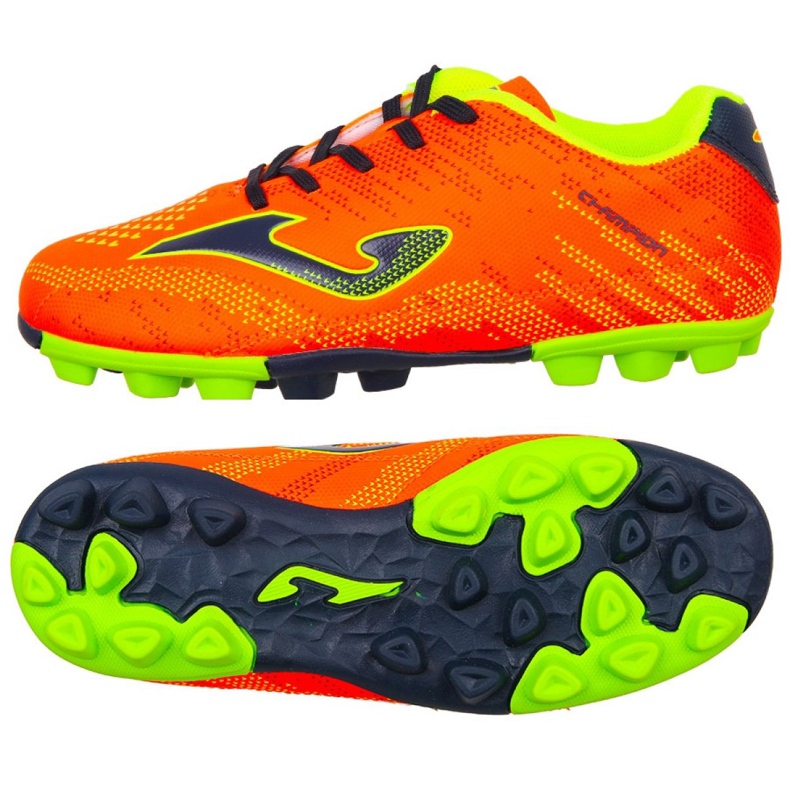 Botas de fútbol Joma Champion Jr 908 Fg CHAJW.908.24 multicolor naranja Botas de fútbol Joma Champion Jr 908 Fg CHAJW.908.24 multicolor naranja