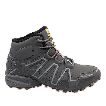 Botas de nieve con aislamiento gris BN8810