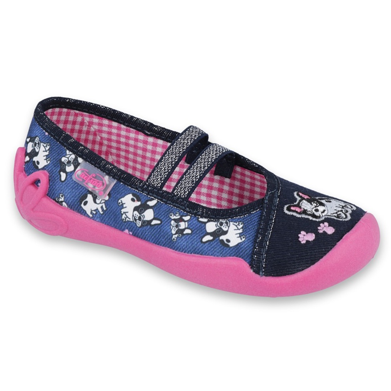 Calzado infantil befado 116X256 azul rosado multicolor