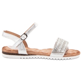 Emaks Sandalias Con Circonita gris Emaks Sandalias Con Circonita gris