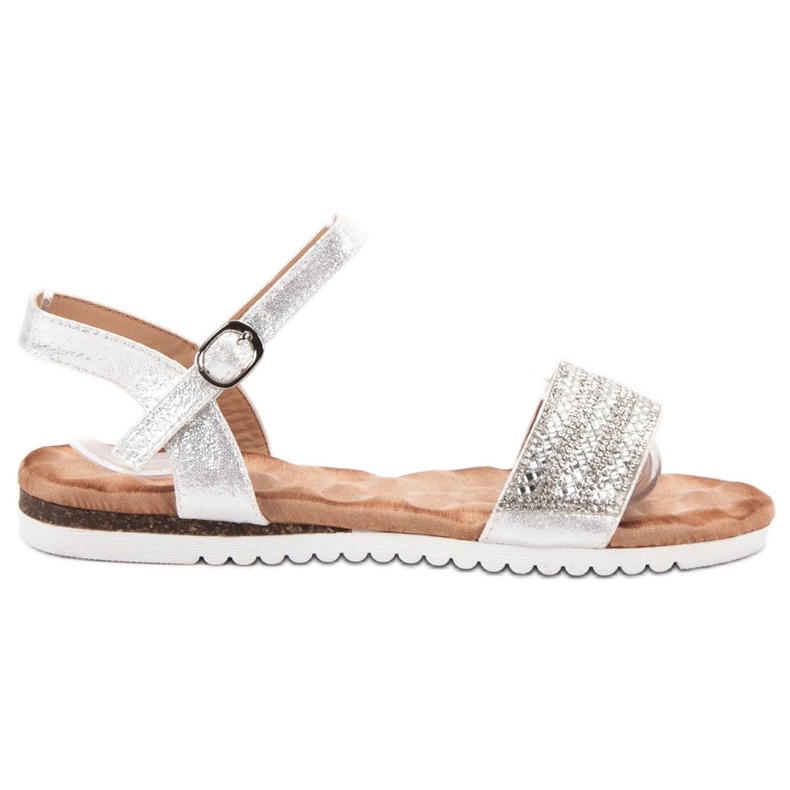 Emaks Sandalias Con Circonita gris
