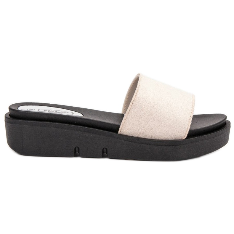 SHELOVET Sandalias de cuña marrón SHELOVET Sandalias de cuña marrón