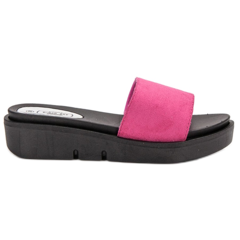 SHELOVET Sandalias de cuña rosado
