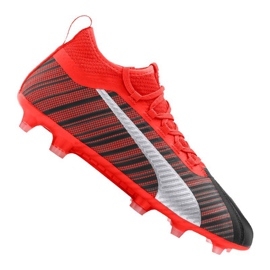 Zapatillas de fútbol Puma One 5.2 Fg / Ag M 105618-01 multicolor naranjas y tintos