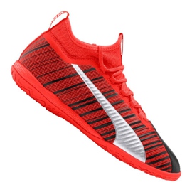 Zapatos de interior Puma One 5.3 It M 105649-01 multicolor rojo