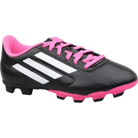 Botas de fútbol adidas Conquisto Fg Jr B25594 multicolor negro