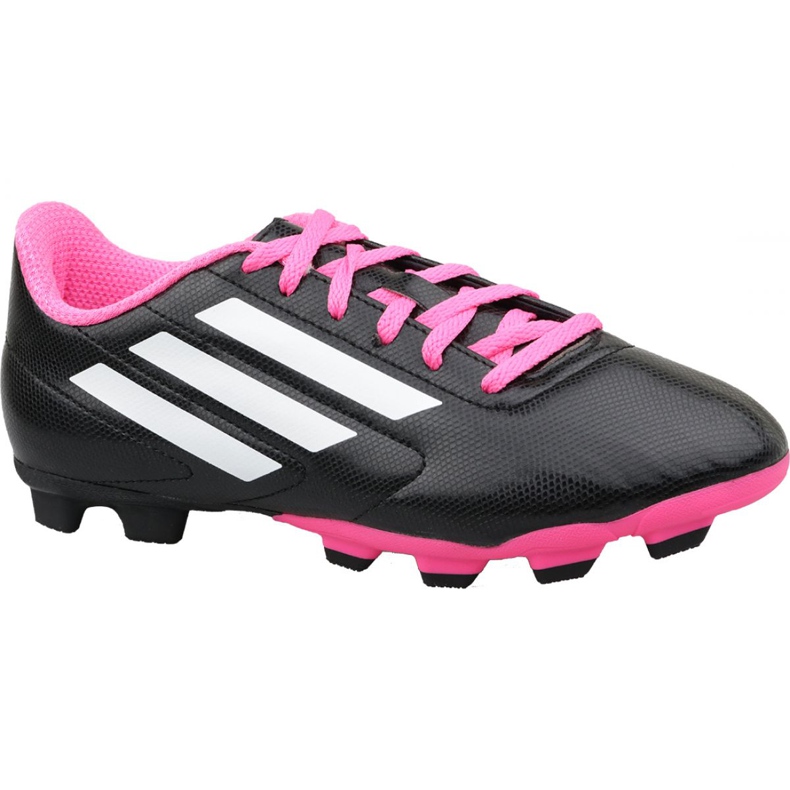Botas de fútbol adidas Conquisto Fg Jr B25594 multicolor negro Botas de fútbol adidas Conquisto Fg Jr B25594 multicolor negro