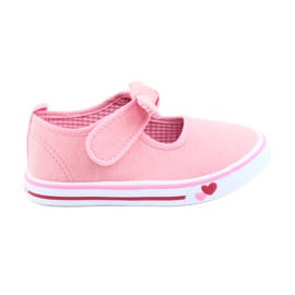 American Club Zapatillas con lazo TEN42 rosado