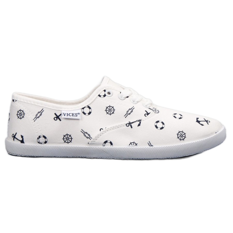 Zapatillas VICES marineras blanco Zapatillas VICES marineras blanco