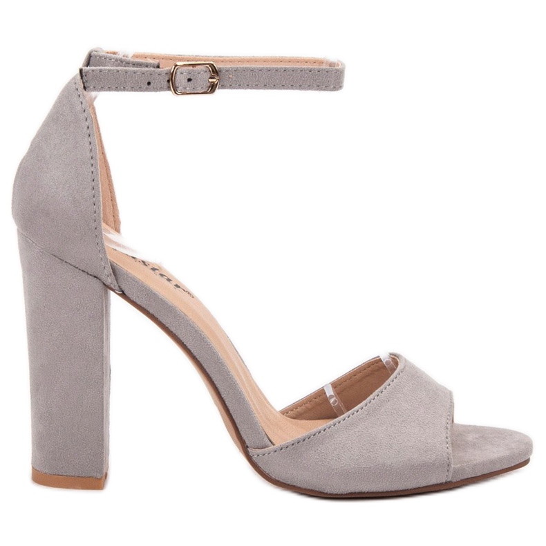 Seastar Sandalias de gamuza en una barra gris