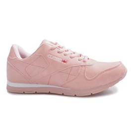 Zapatillas deportivas rosas clásicas rosado