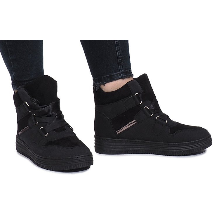 Zapatillas negras de Paule negro