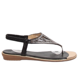 Negro M03 Chanclas negras