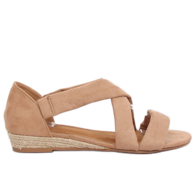 Sandalias alpargatas beige 9R72 Caqui