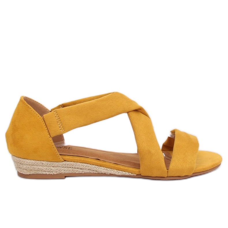 Sandalias alpargatas amarillas 9R72 Amarillo