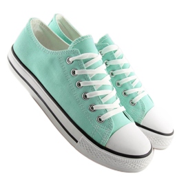 Zapatillas de mujer clásicas menta XL03 L.GREEN verde