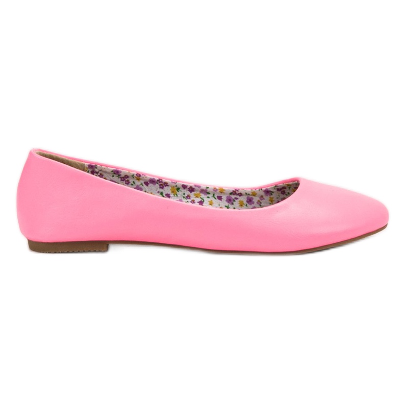 SHELOVET Bailarinas casuales rosado