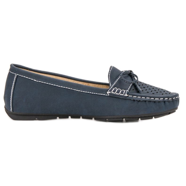 SHELOVET Mocasines casuales azul