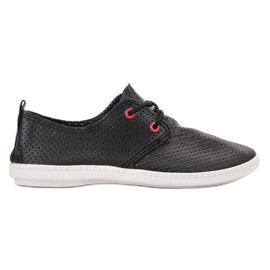 SHELOVET Zapatillas Negras negro