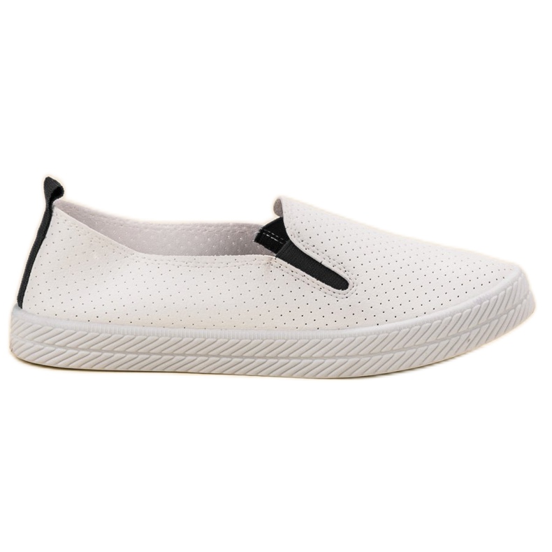 Kylie Zapatillas sin cordones blancas blanco