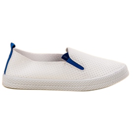 Kylie Zapatillas sin cordones blancas blanco