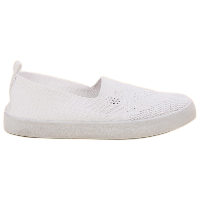 SHELOVET Slipons Textiles blanco