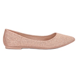 Bailarinas VINCEZA glitter amarillo