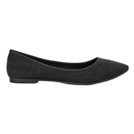 Bailarinas VINCEZA glitter negro