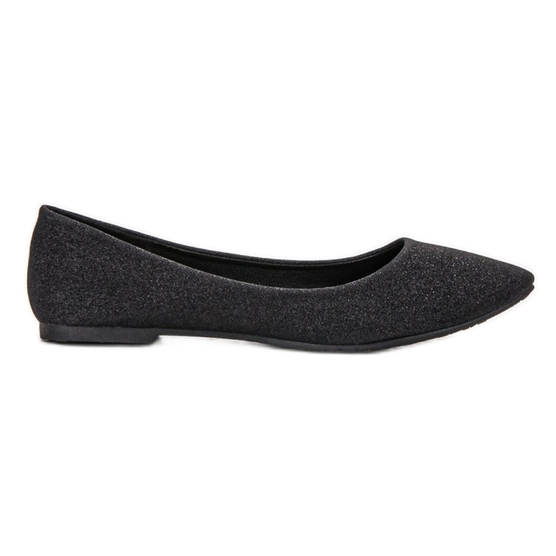 Bailarinas VINCEZA glitter negro