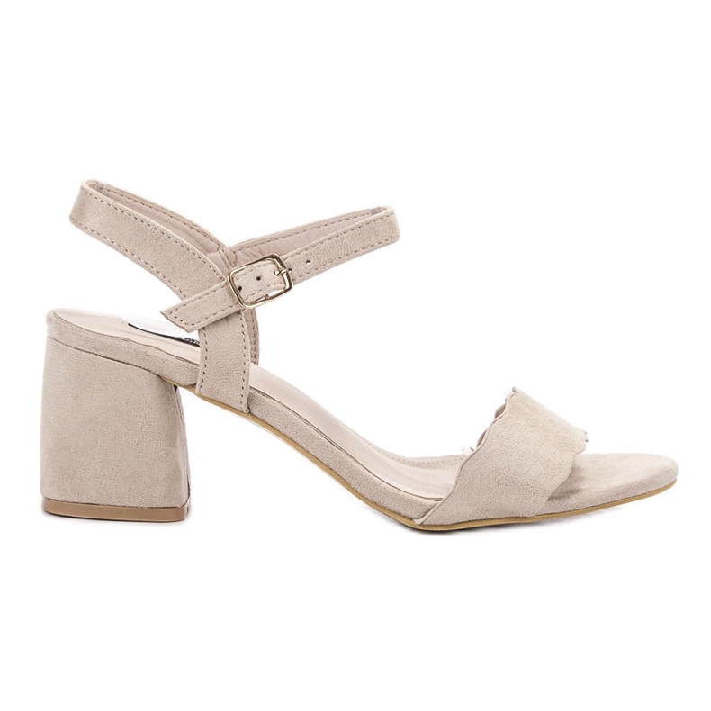 Sandalias VICES de ante marrón