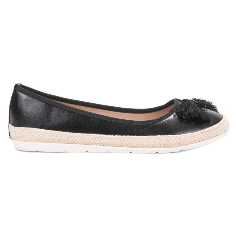 COLORFUL Bailarinas negras de moda negro COLORFUL Bailarinas negras de moda negro