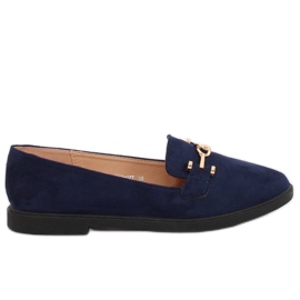 Mocasines de mujer azul marino 1631-127 D. Blue