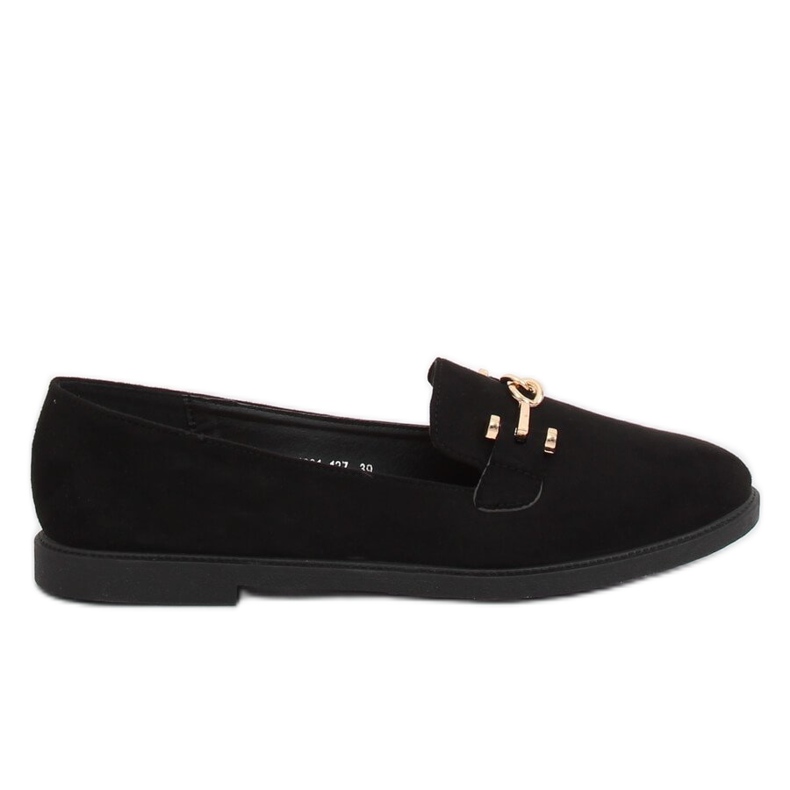 Mocasines negros de mujer 1631-127 Black Mocasines negros de mujer 1631-127 Black