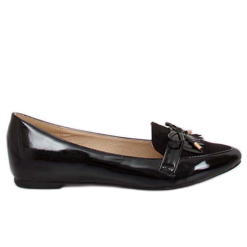 Mocasines de mujer negros JL29 Negro