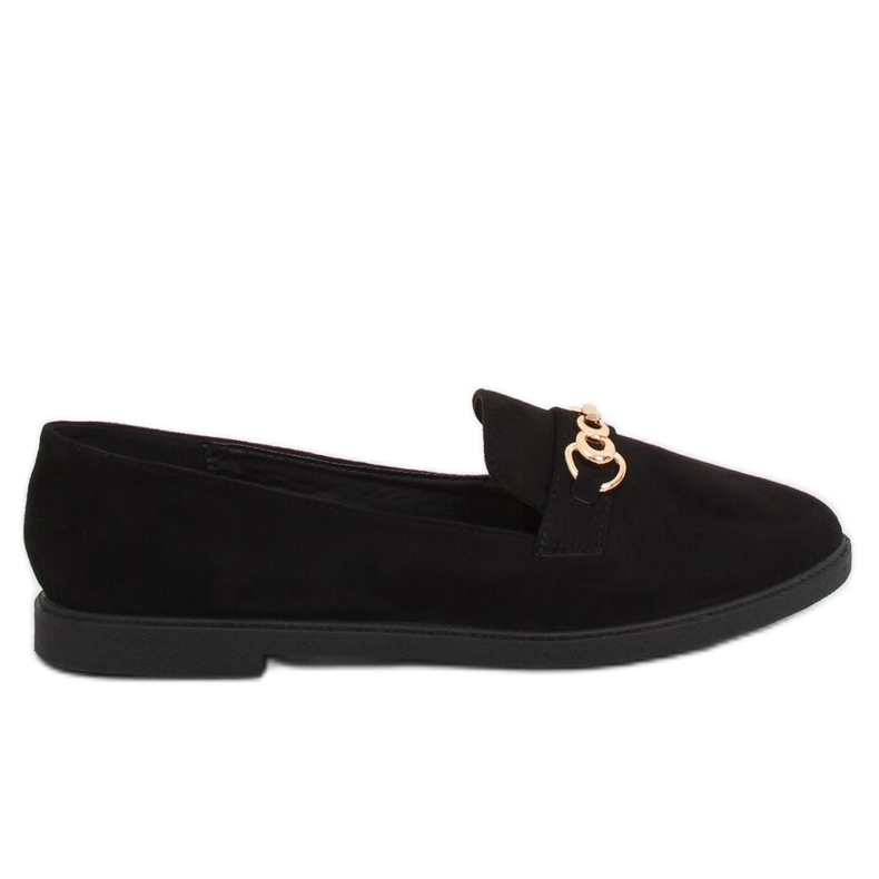 Mocasines negros de mujer 1631-123 Black