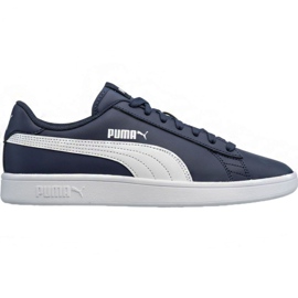 Zapatos Puma Smash v2 LM 365215 05 azul marino