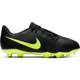 Zapatos de fútbol Nike Phantom Venom Club Fg Jr AO0396 007 negro