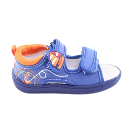 Sandalias infantiles American Club azul TEN36 naranja Sandalias infantiles American Club azul TEN36 naranja